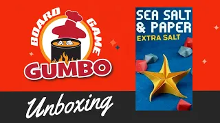 Sea Salt & Paper: Extra Salt expansion -- Unboxing