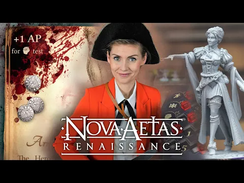 Nova Aetas Renaissance detailed unboxing / showcase ( On Table: High Quality 4K )