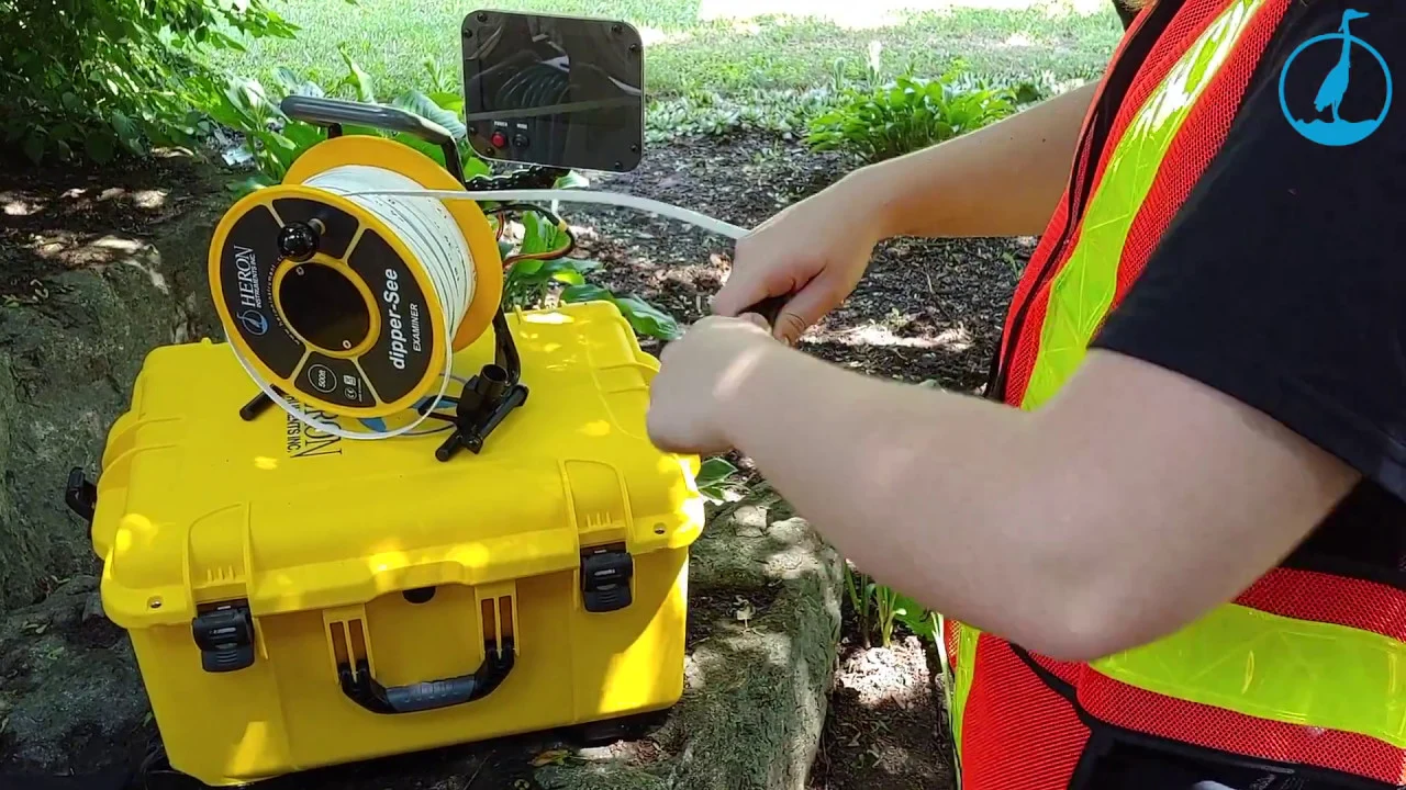 Heron Instruments - dipper-See EXAMINER Vertical Downhole Inspection Camera Quick Start Video