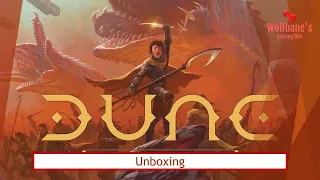 Dune: War For Arrakis Exclusive Edition [Board Game] - Unboxing