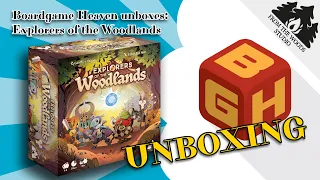 Boardgame Heaven Unboxing 193: Explorers of the Woodlands (From the Woods Studio)