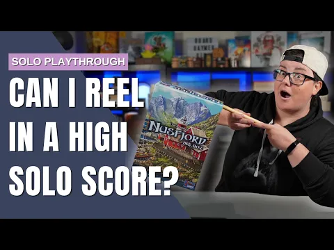 Nusfjord Solo Playthrough: You Picked the Salmon Deck (Can I Beat the Score?)