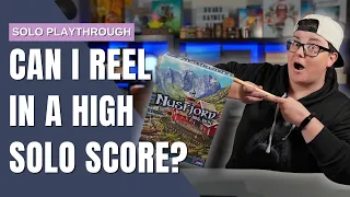 Nusfjord Solo Playthrough: You Picked the Salmon Deck (Can I Beat the Score?)