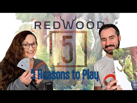 Redwood - 5 Reasons to Play . We Review this UKGE Award winning Game