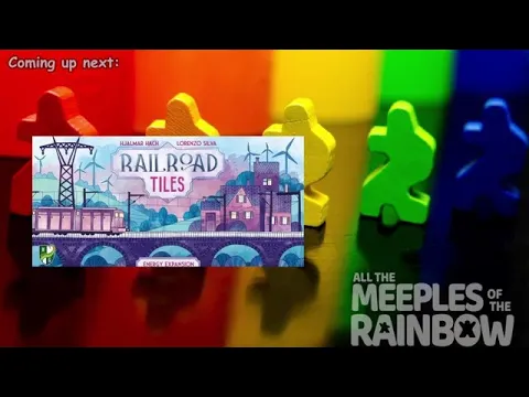All the Games with Steph: Railroad Tiles: Energy Expansion - Overview