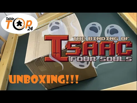The Binding of Isaac: Four Souls Unboxing