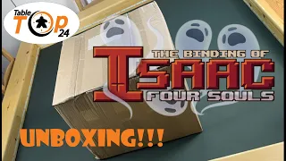 The Binding of Isaac: Four Souls Unboxing