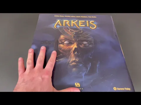 Arkeis Kickstarter all in Pledge Unboxing