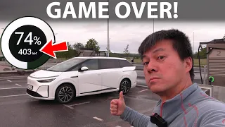 Xpeng X9 Performance 1000 km challenge