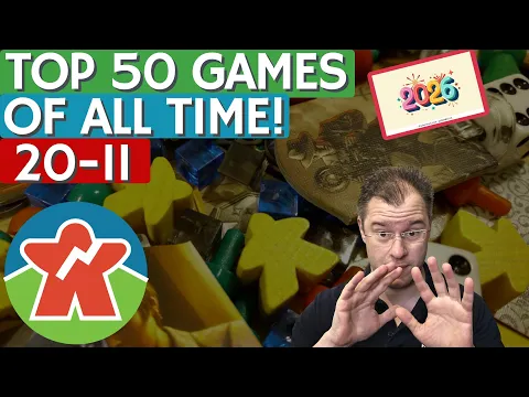 Top 50 Board Games (2026) - 20-11