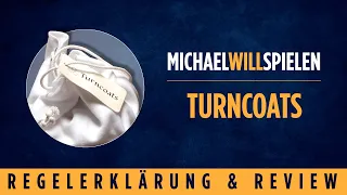 TURNCOATS – Regelerklärung und Review – handgemachtes, abstraktes Strategiespiel