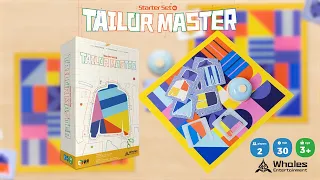 Tailor Master—Educational Matching Board Game for Children and Family