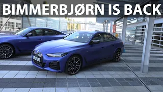 BMW i4 M50 review in Germany