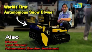 Yarbo - Autonomous Intelligent  Snow Blower, Mower, and Can Tow a Tesla