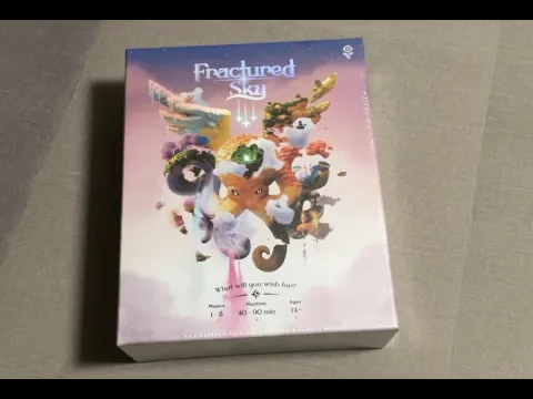 The Discriminating Gamer: Fractured Sky unboxing with Ray