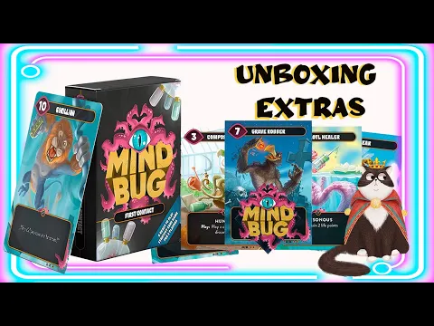 ‼️CONTENIDO EXTRA 👾 MINDBUG 👾 EDICIÓN KICKSTARTER * NERDLAB GAMES 👾 AHORA PARA MÁS JUGADORES‼️