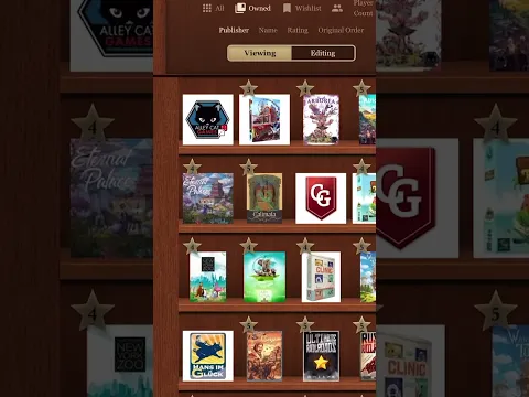 The BEST Boardgame Shelf is FREE
