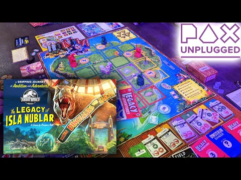 Jurassic World: The Legacy of Isla Nublar - New Details @ PAX Unplugged '21