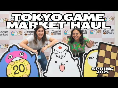 Tokyo Game Market Spring 2025 Haul – 50+ Games! ｜ゲームマーケット春2025 戦利品まとめ