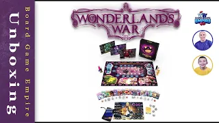 Wonderland's War Unboxing - Druid City Games & Skybound Games