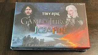 Tiny Epic Game of Thrones: Ice & Fire (Gamelyn/OP) - Unbox + Bonus Material & Happy Mother’s Day!