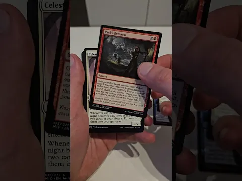 MTG Draft Booster Innistrad: Midnight Hunt Unboxing
