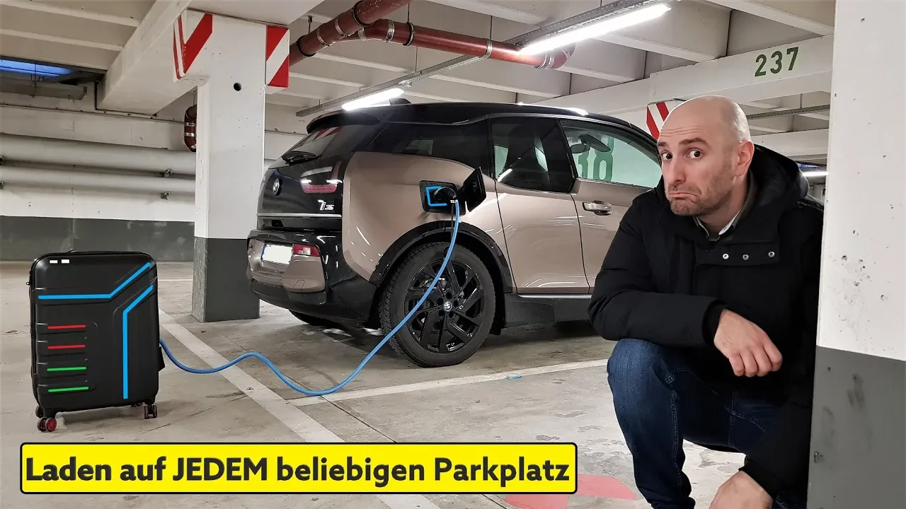 LADEREVOLUTION: Selbstfahrende Laderoboter, die E-Autos laden!
