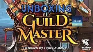 Guild Master Board Game | Unboxing (No Talking)