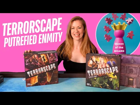 Terrorscape Putrefied enmity - new expansions and tokens unboxing