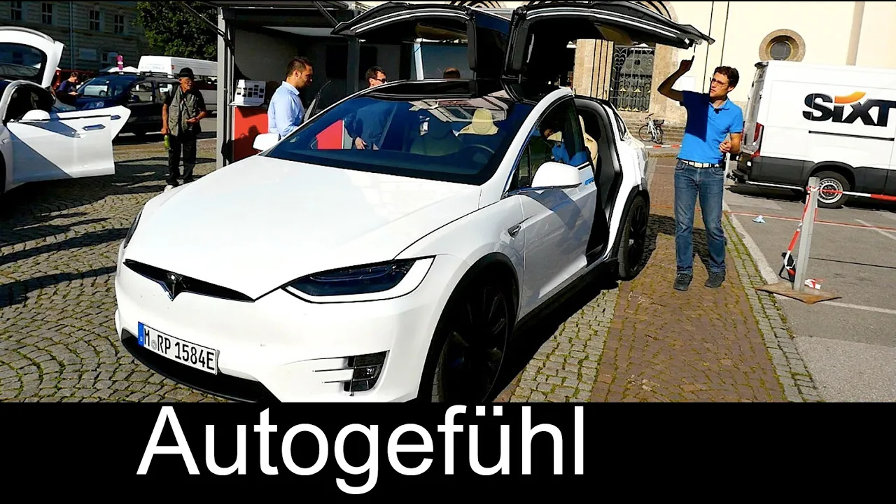 Tesla Model X SUV preview Exterior/Interior wing doors 7-Seater & 6-Seater