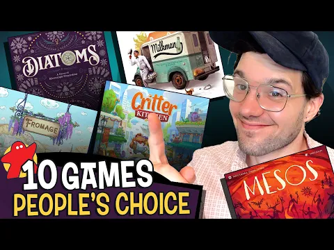 10 Board Games Being Played NOW - "People's Choice" Board Game Picks!