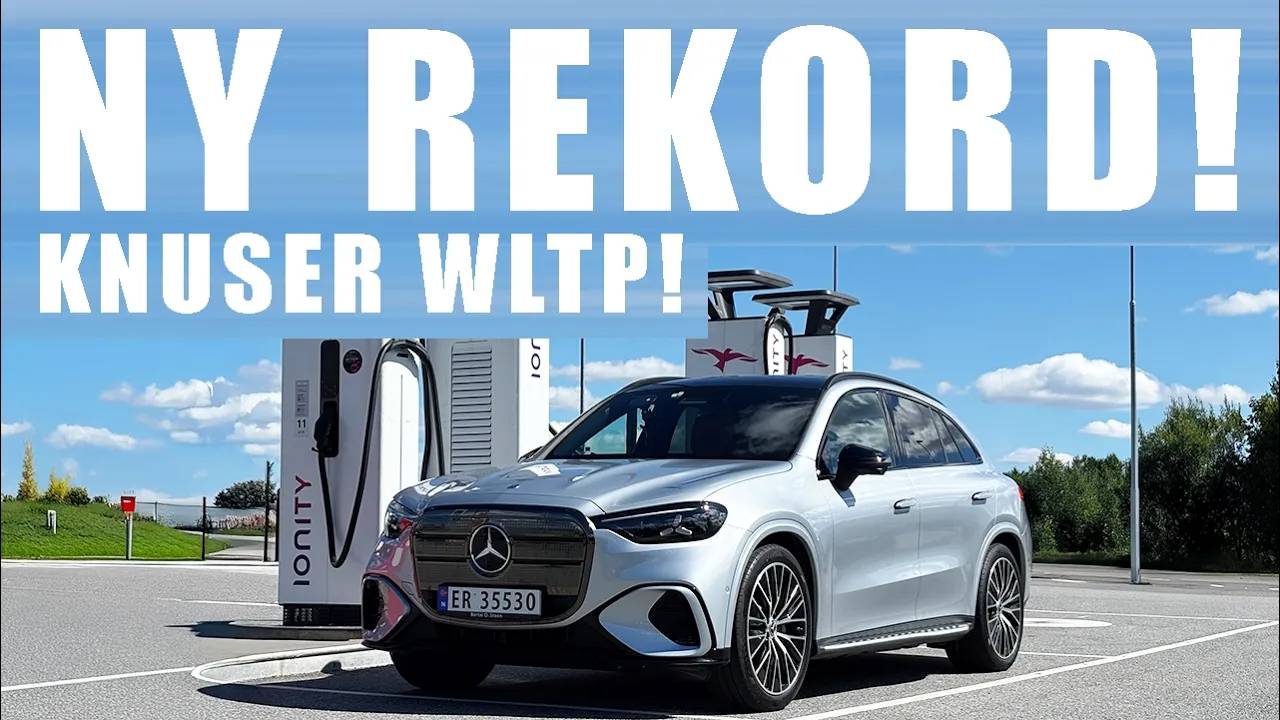 Mercedes GLC 400 4MATIC | REKKEVIDDETEST i 80, 100 & 120km/t + FØRSTE KJØREINNTRYKK +++