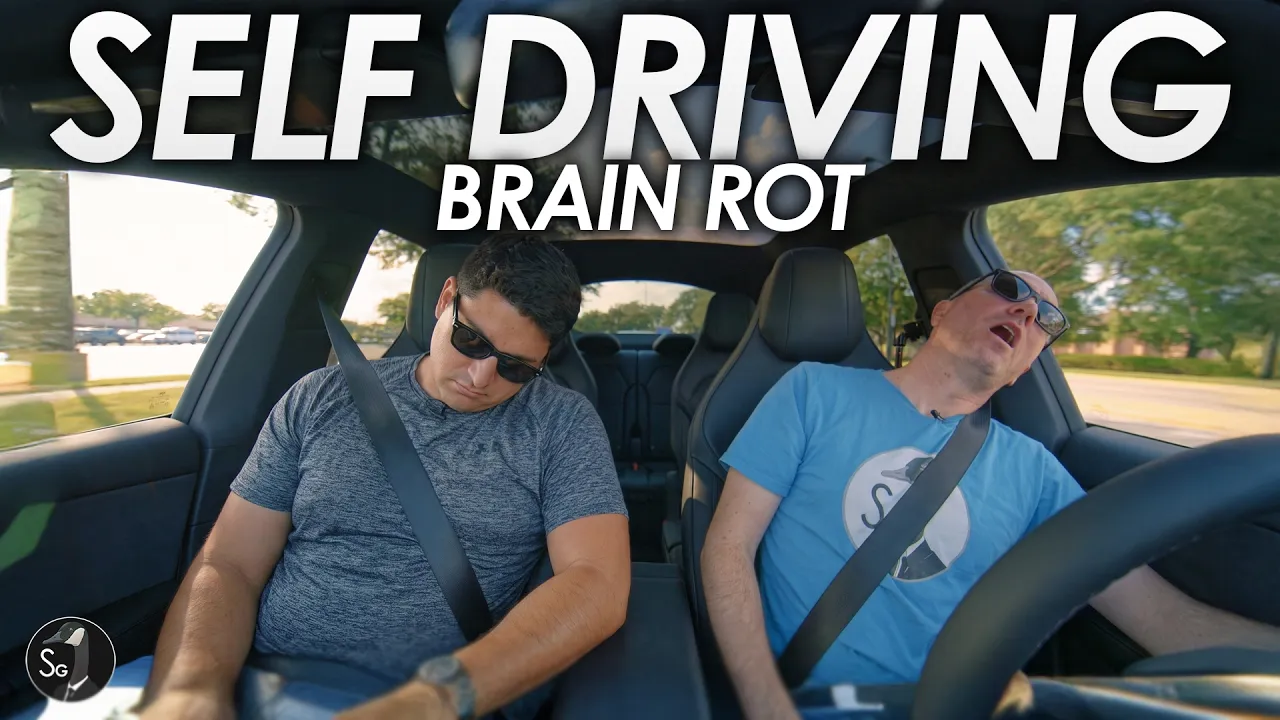 Self Driving and Brain Rot | Featuring Tesla FSD