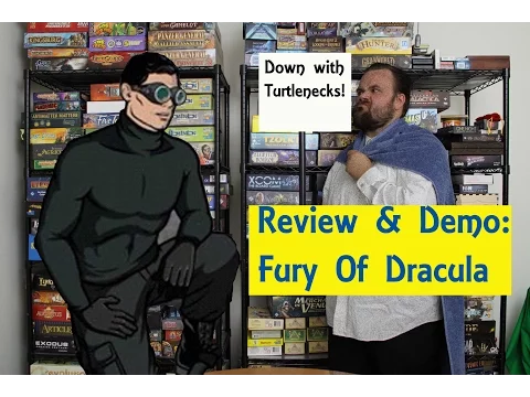 Board Game Review and Gameplay Demo - Fury of Dracula