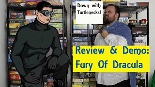 Board Game Review and Gameplay Demo - Fury of Dracula