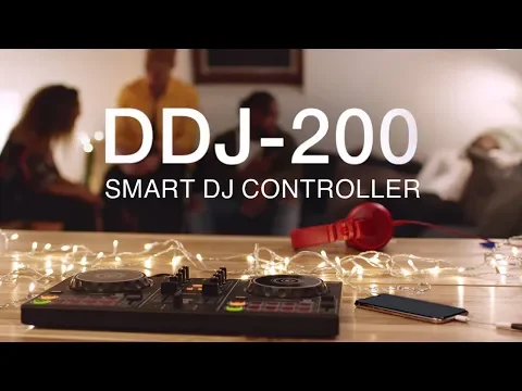 Product video thumbnail for Pioneer DJ DDJ-200 2-Channel Smart DJ Controller