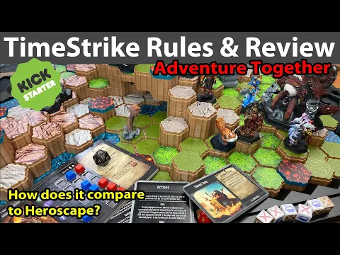 TimeStrike Rules and Review Adventure Together Kickstarter
