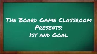1st and goal