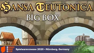Hansa Teutonica: Big Box — game preview at Spielwarenmesse 2020