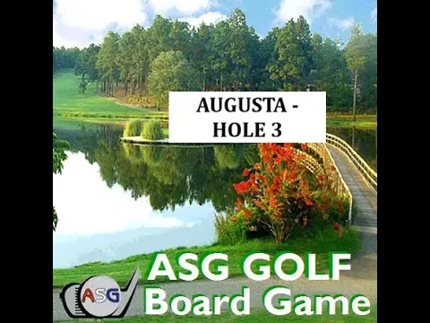 ASG Golf Board Game - Hole 3 Augusta