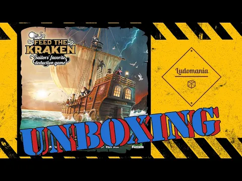 Ludomanía: Unboxing de Feed the Kraken - Edición Deluxe