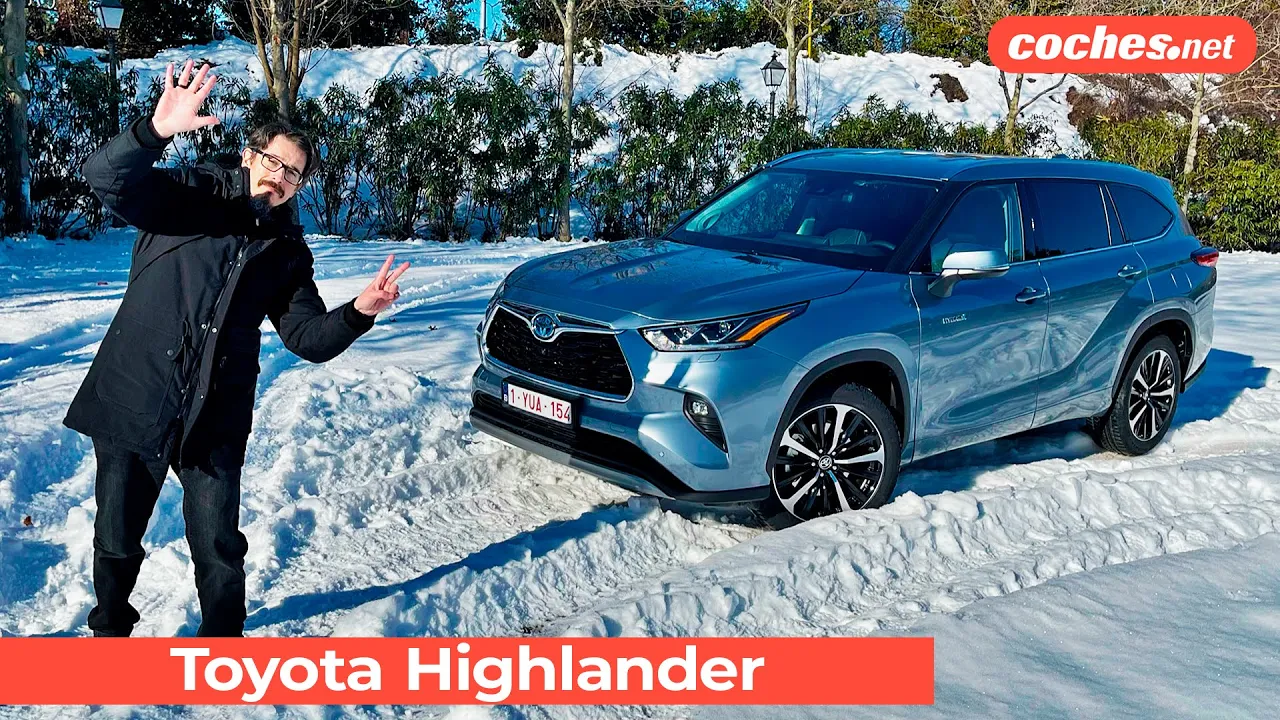 Toyota HIGHLANDER | Primera prueba / Contacto / Review en español | SUV 7 Plazas | coches.net