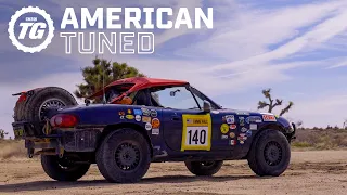 Behold the Baja Miata: Desert Racer Mazda MX-5 On 27-Inch Knobblies | American Tuned ft. Rob Dahm