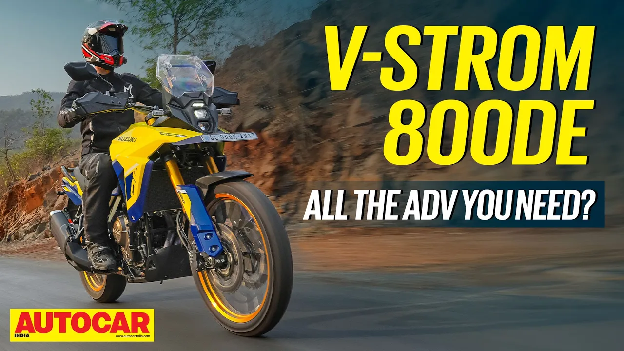 Suzuki V-Strom 800DE review - All the ADV you need? | First Ride | Autocar India
