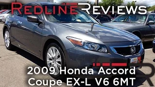 2009 Honda Accord Coupe EX-L V6 6MT Walkaround, Review, Test Drive