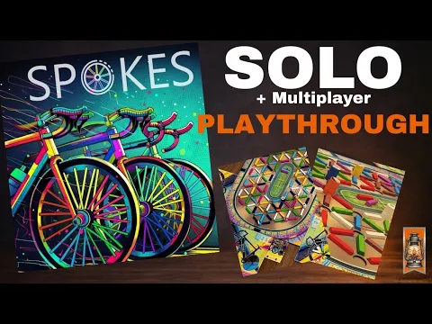 Spokes — Solo Puzzle vs Multiplayer Race | Velodrome Cycling Board Game