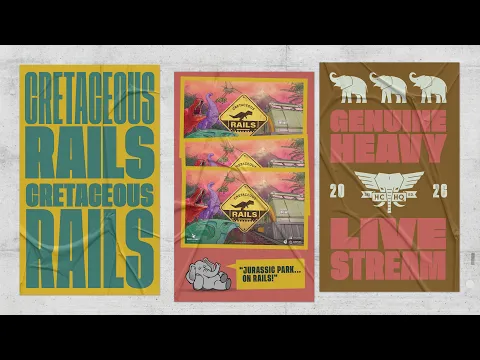 Cretaceous Rails - 3p Teaching, Play-through & Roundtable Discussion by Heavy Cardboard