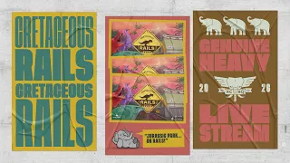 Cretaceous Rails - 3p Teaching, Play-through & Roundtable Discussion by Heavy Cardboard