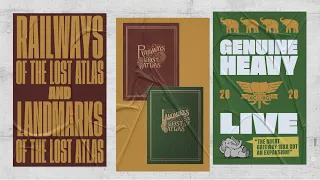 Railways of the Lost Atlas w/Expansion - 4p Play-through & Discussion by Heavy Cardboard