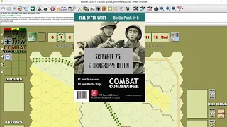 Combat Commander: Fall of the West - Scenario 75 - Sturmgruppe Beton
